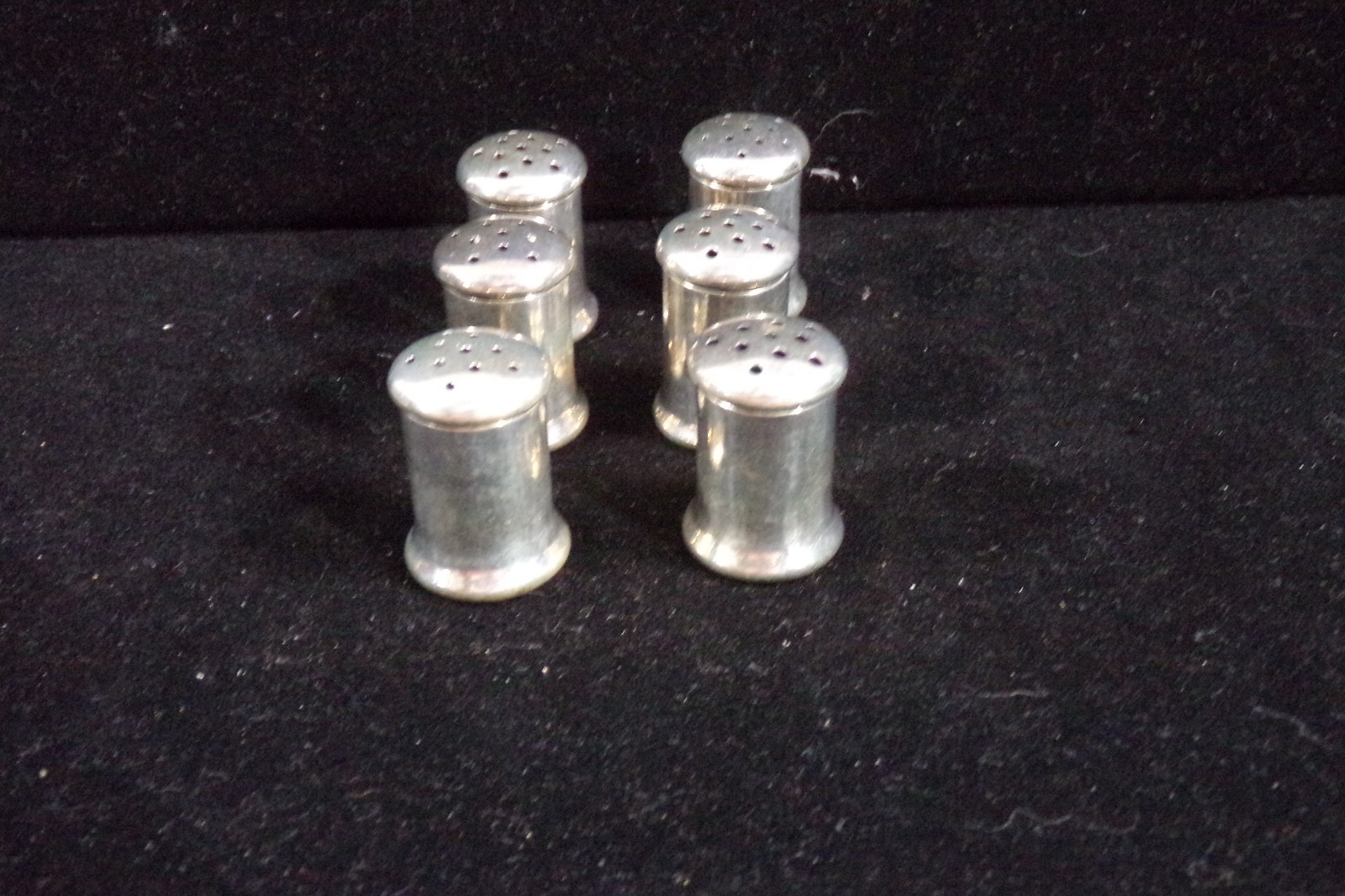Antique Whiting & Co Sterling Salt Shakers 6905, S6