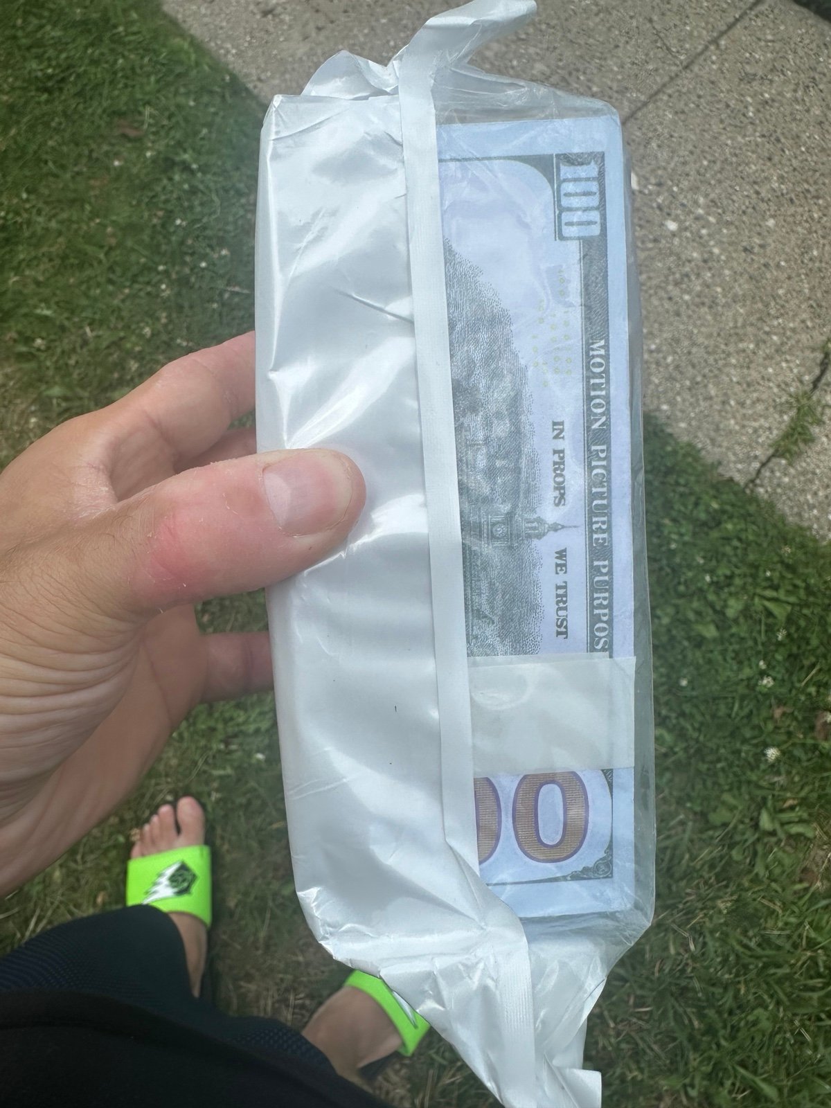 100,000 prop money