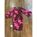 ASOS DESIGN Square Neck Wrap Bust Super Sleeve Pencil Midi Dress Floral Size 4