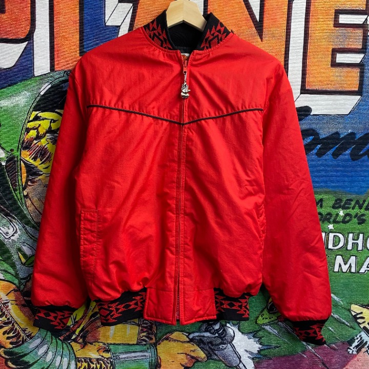 Vintage 80s Navajo Bomber Jacket size Small