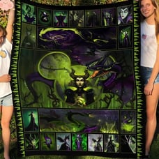 Mistress of All Evil Fleece Blanket 40x30