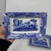 Spode Blue Italian Rectangular Trays *READ*