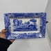 Spode Blue Italian Rectangular Trays *READ*