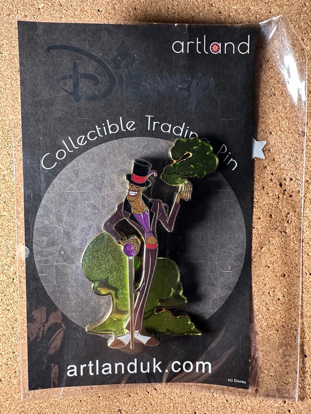 Disney Artland DR. FACILIER Villain LE125 Jumbo Pin PRINCESS AND THE FROG Tiana