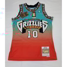 Mitchell & Ness Vancouver Grizzlies Basketball Jersey Mens S, L. 98 Mike Bibby