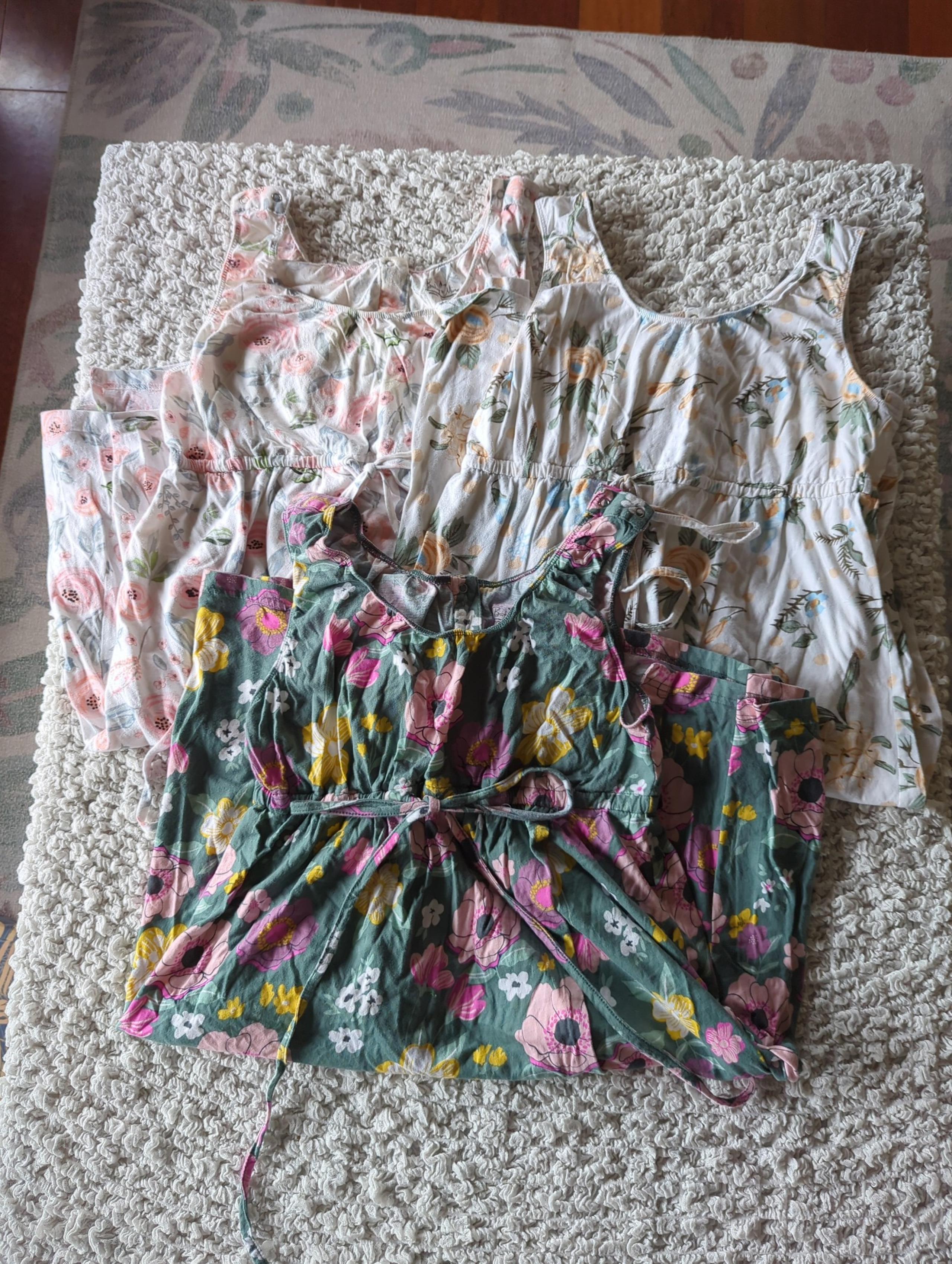 Bundle of 2 Maternity/Nursing Labor & Delivery Gowns