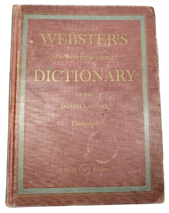 Webster’s New Twentieth Century Dictionary of The English Language HC 1951