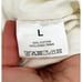 Represent Clo Mens Initial Long Sleeve T-Shirt Large Relaxed Exposed Seams Crew