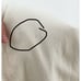 Represent Clo Mens Initial Long Sleeve T-Shirt Large Relaxed Exposed Seams Crew