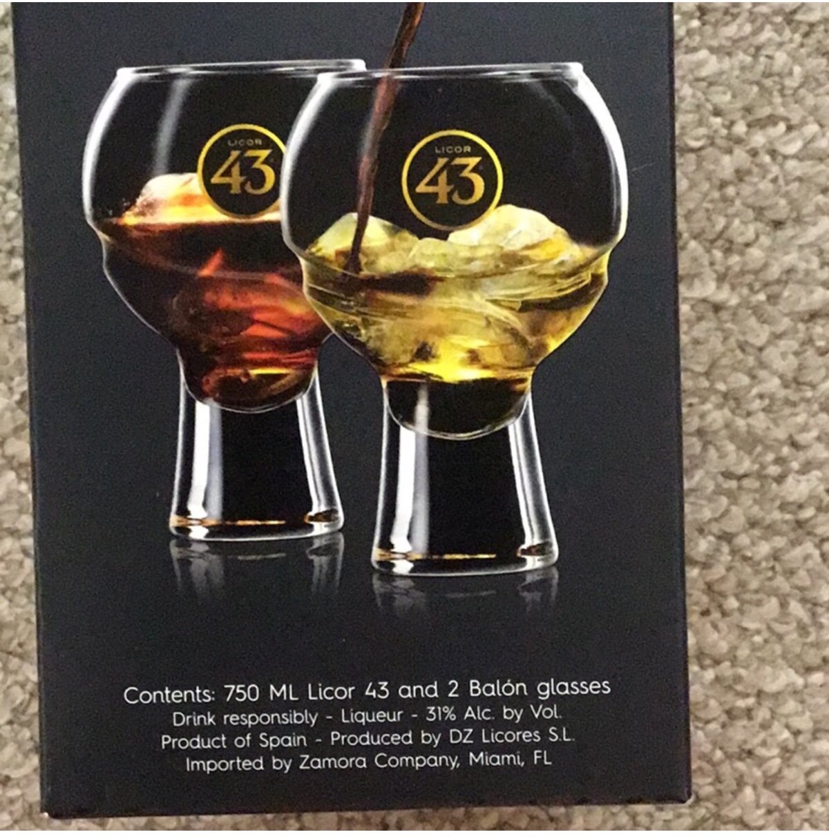 New Licor 43 Gfit Set Box