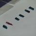 Natural Tourmaline Crystals Top Drilled Beads Lot of 3 Packs NOS