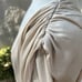 Vintage 70s disco shrug bolero jacket jersey stretch champagne color Sz M