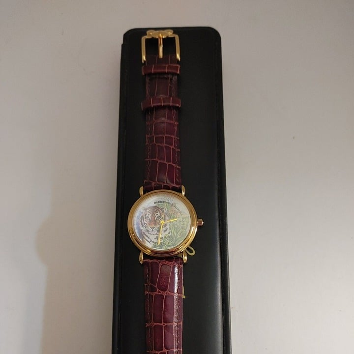 Rare Vintage Disney Animal Kingdom Asia Opening Day Watch. 3/18/1999