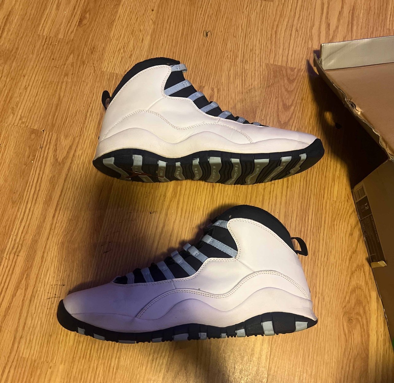 Air Jordan 10 retro ‘ice blue’ 2005