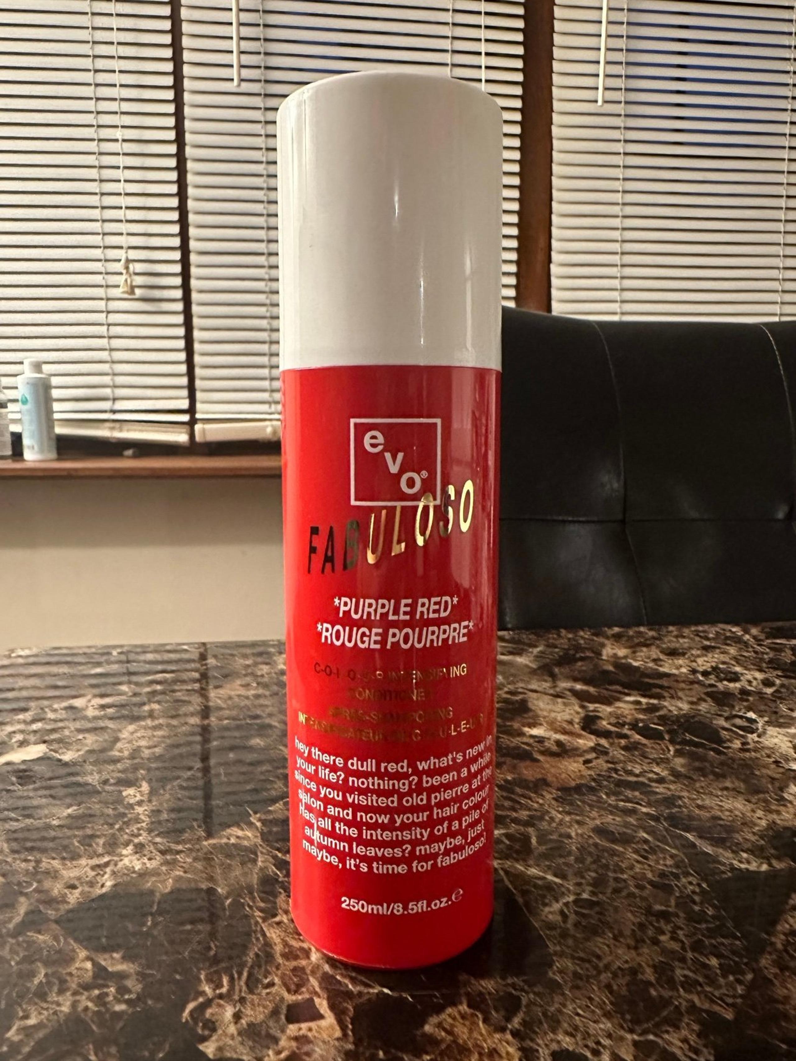 Evo Fabuloso Purple Red Colour Intensifying Conditioner (Size 8.5 oz)