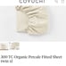 Organic Percale Fitted Sheet twin xl