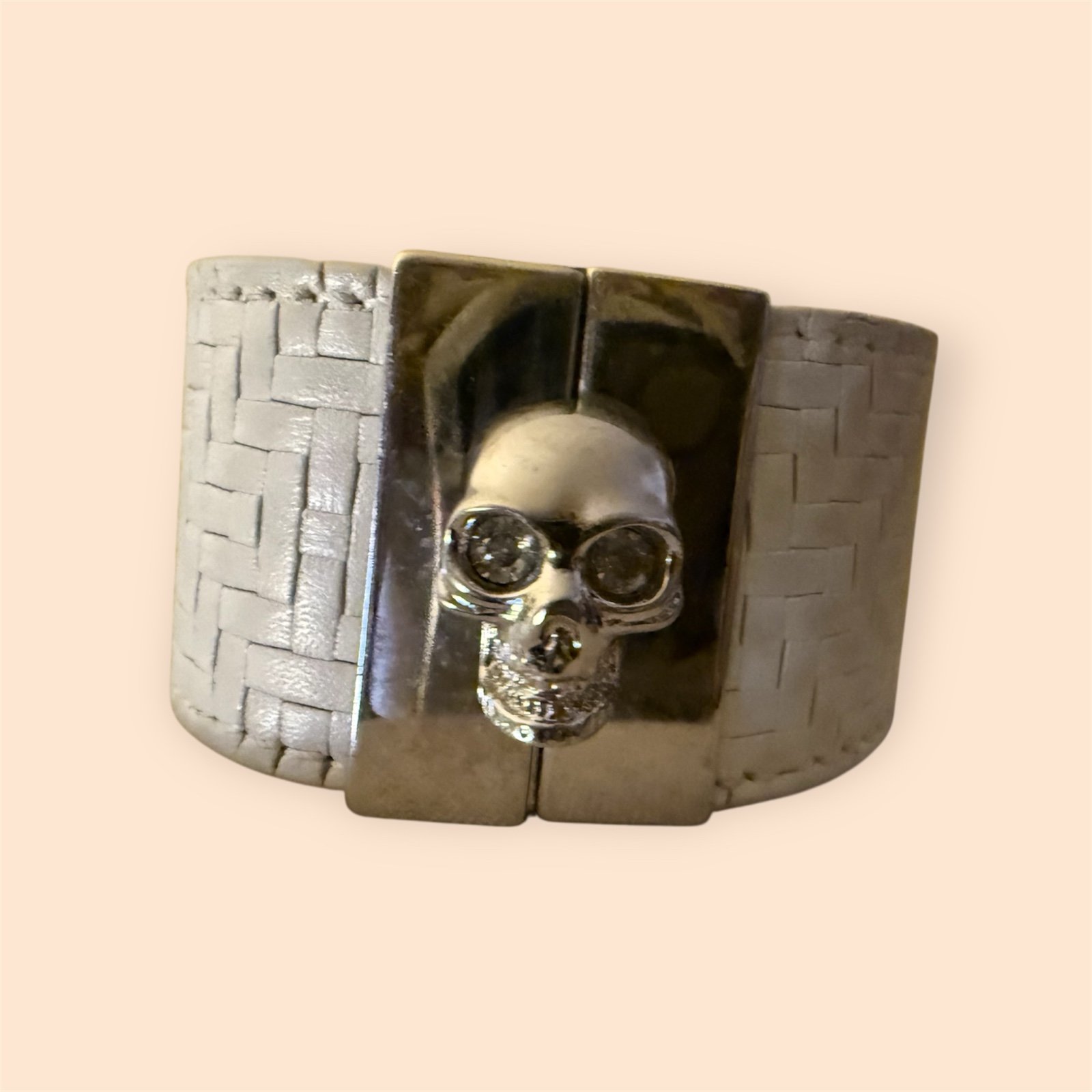 Alexander McQueen Leather
Skull Cuff