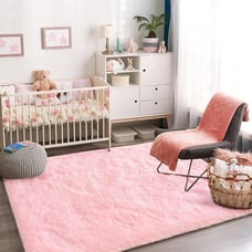 NEW Super Soft Shaggy Rug for Bedroom, 3x5 Feet Fluffy Carpet for Living Room