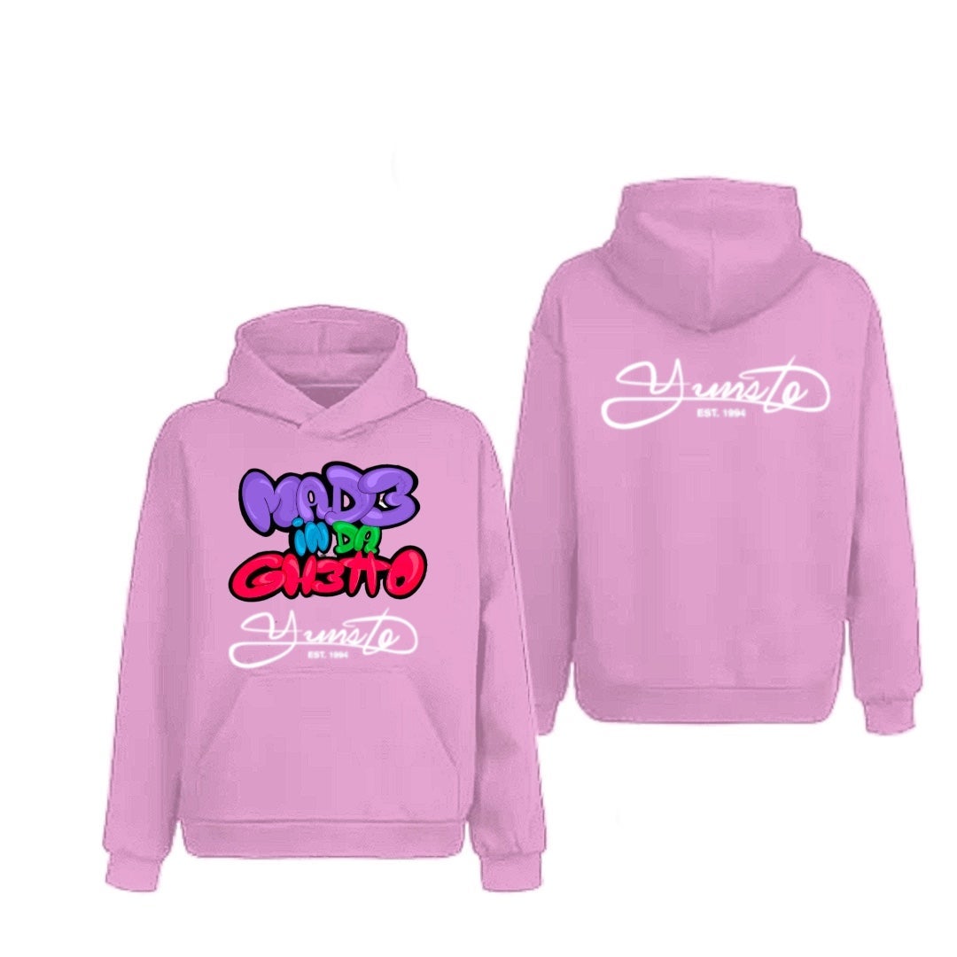 Pink Madeindaghetto Sweatsuit