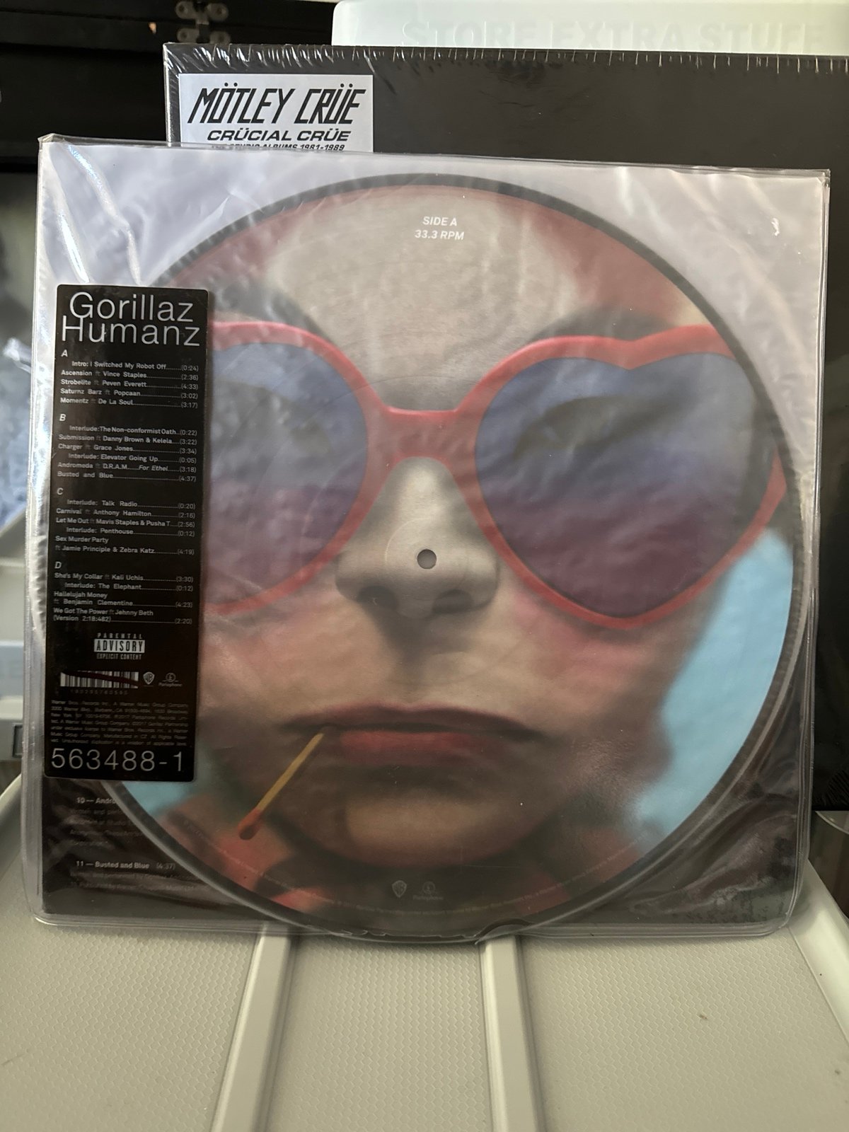 Gorillaz humans vinly