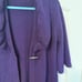 Neiman Marcus Women’s 100% Cashmere Purple Cardigan Sweater Size S