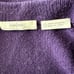 Neiman Marcus Women’s 100% Cashmere Purple Cardigan Sweater Size S