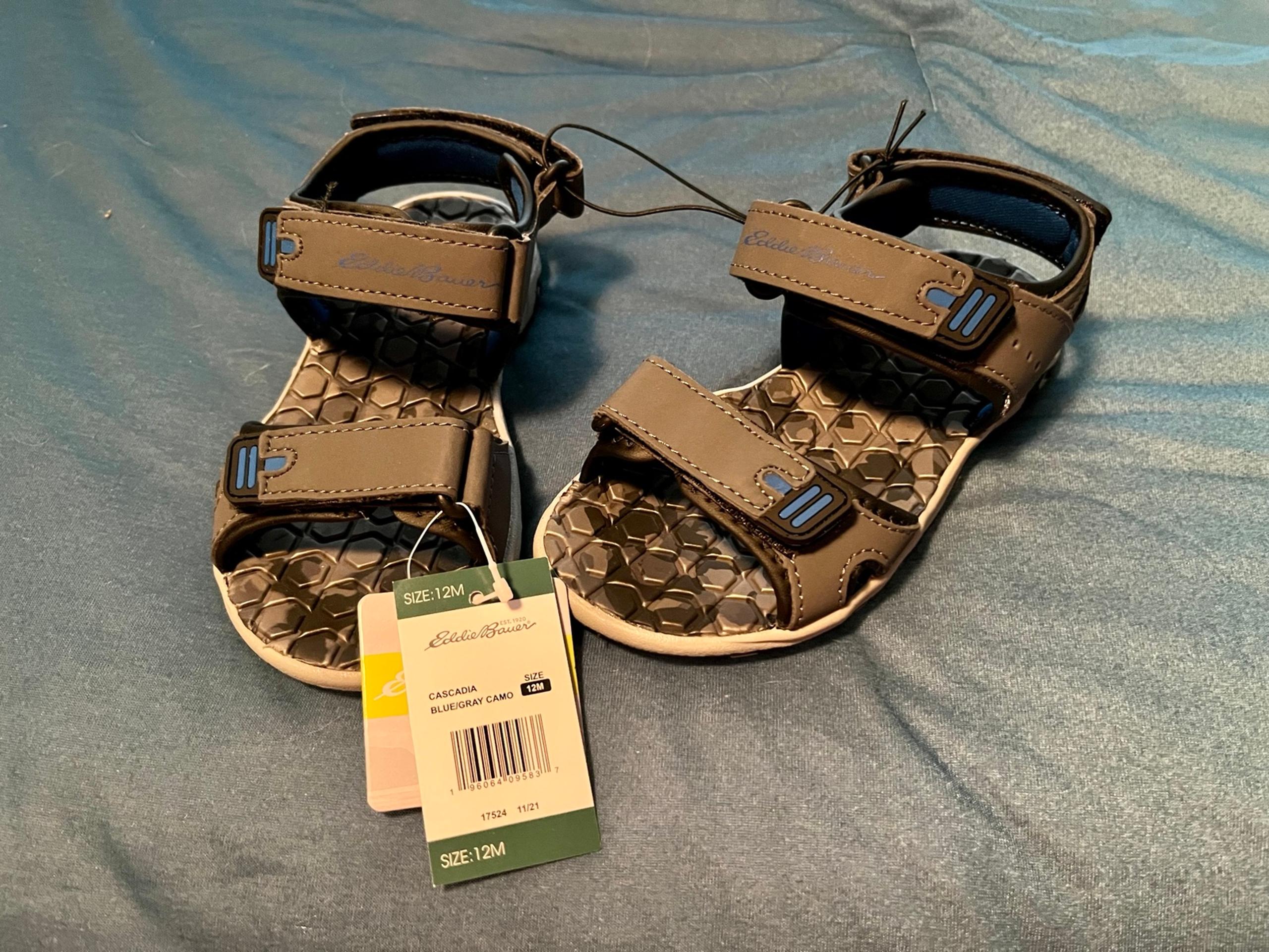 Eddie Bauer Boys Cascadia Sport Sandals size 12