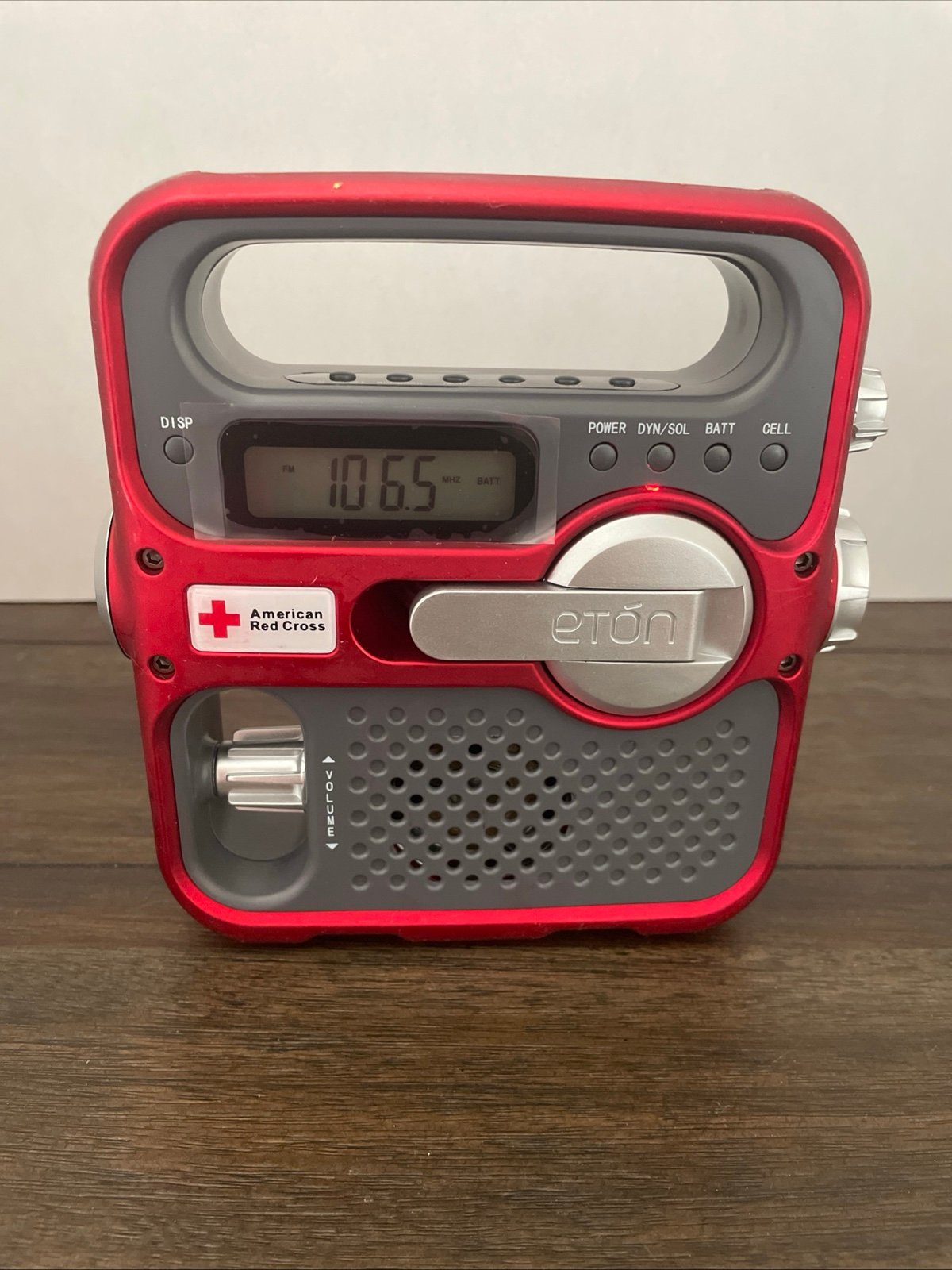 Red Cross Safety Preperation Radio