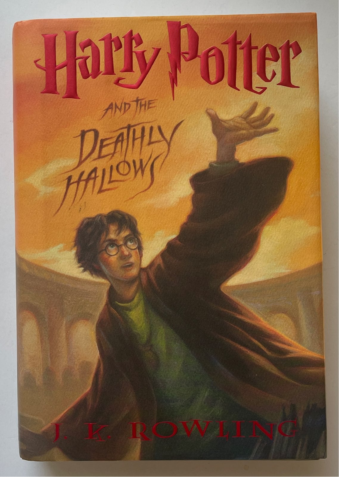 Harry Potter and The Deathly Hallows by JK Rowling (Hardcover, 2007) 1st Print