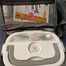 FORABEST Electric Lunch Box for Adults, Fast 80W Heated Lunch Box for Adult 12/2
