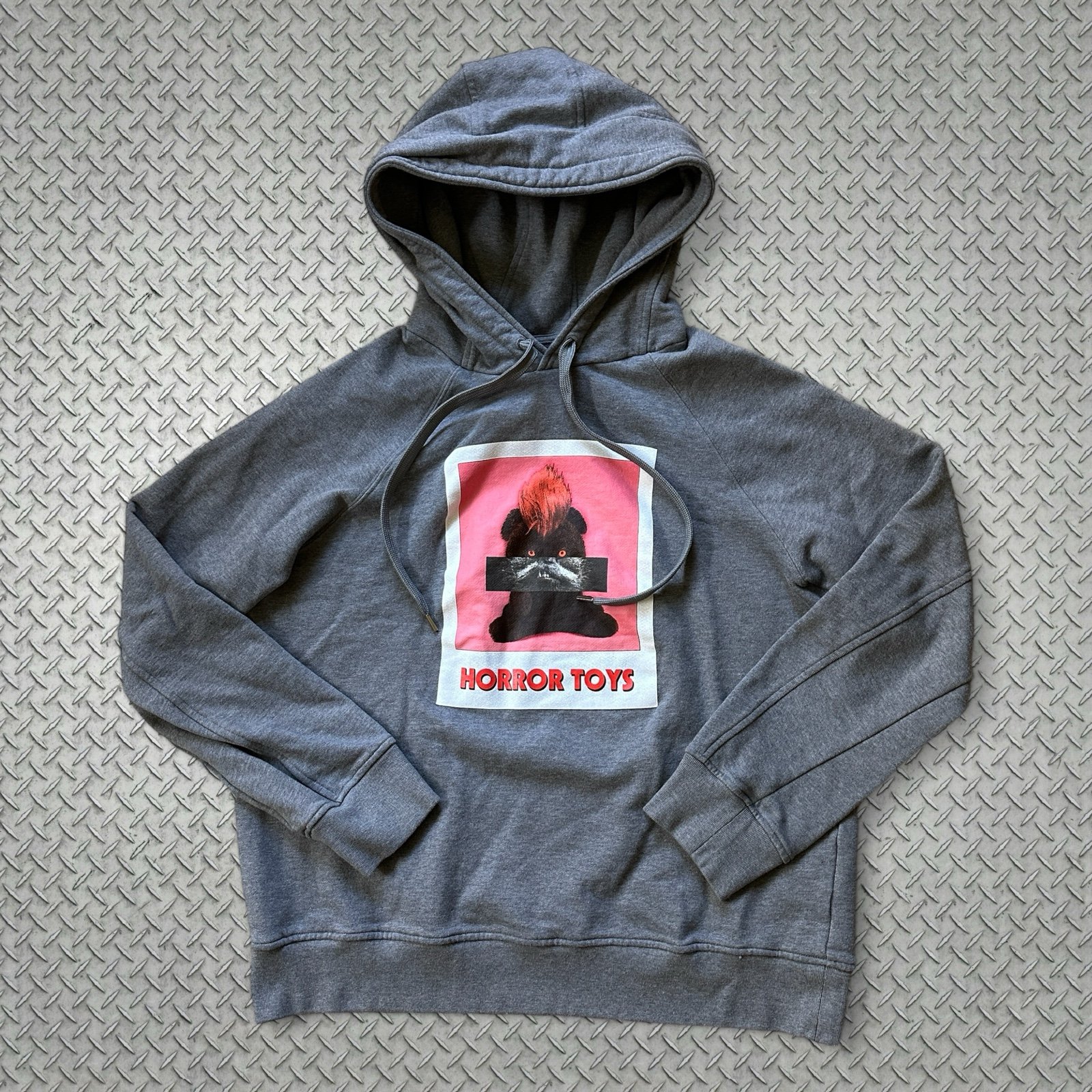 Super Rare Deadstock Neil Barrett Horror Toys Print Hoodie