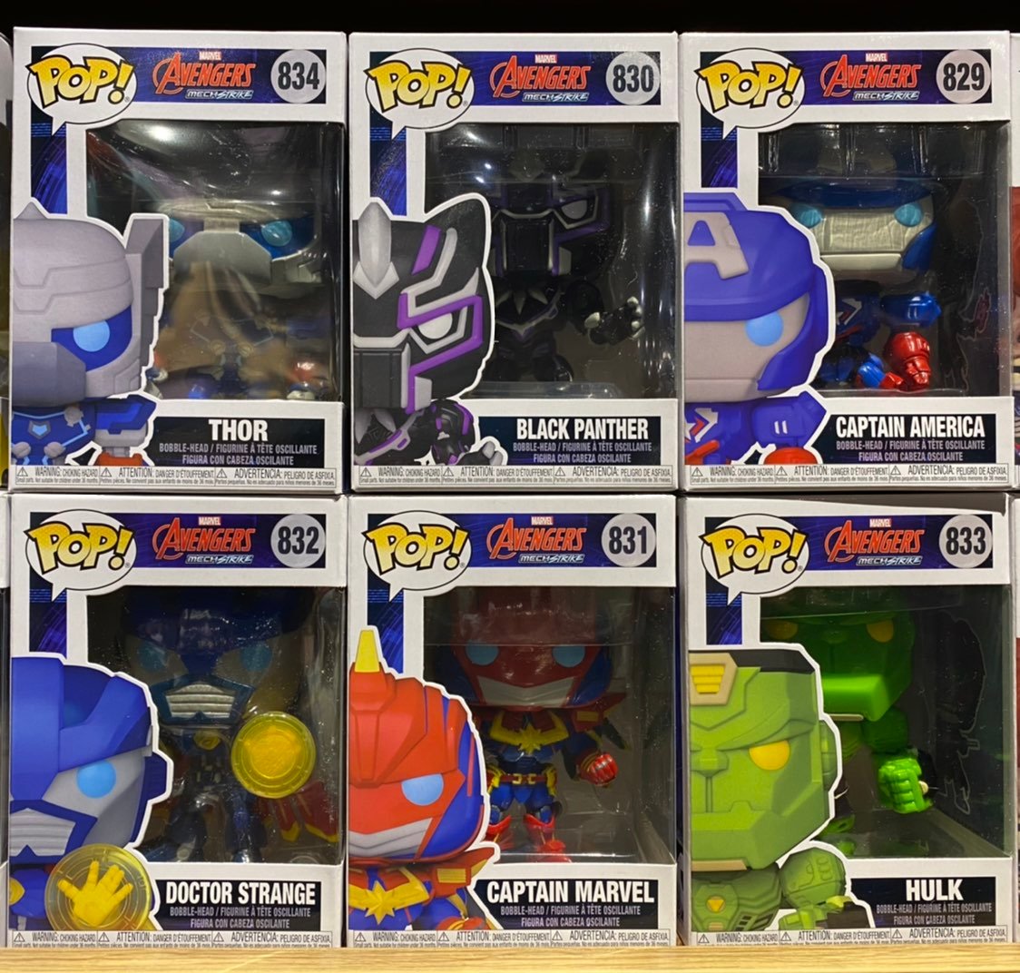 CHEAP Marvel Mech Strike Funko POP! Lot