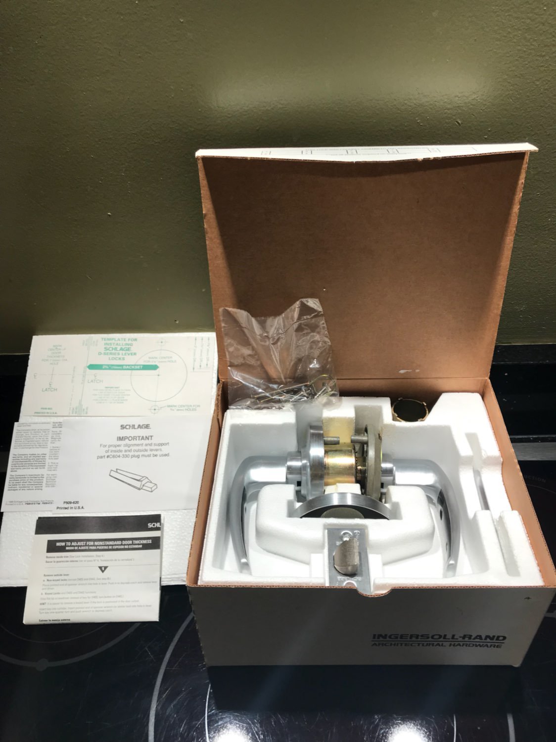 Schlage Commercial Passage Door Handle