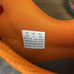 Merrell Men’s 7 Gray Taupe Orange No Tie Velcro Hiking Trail Shoes