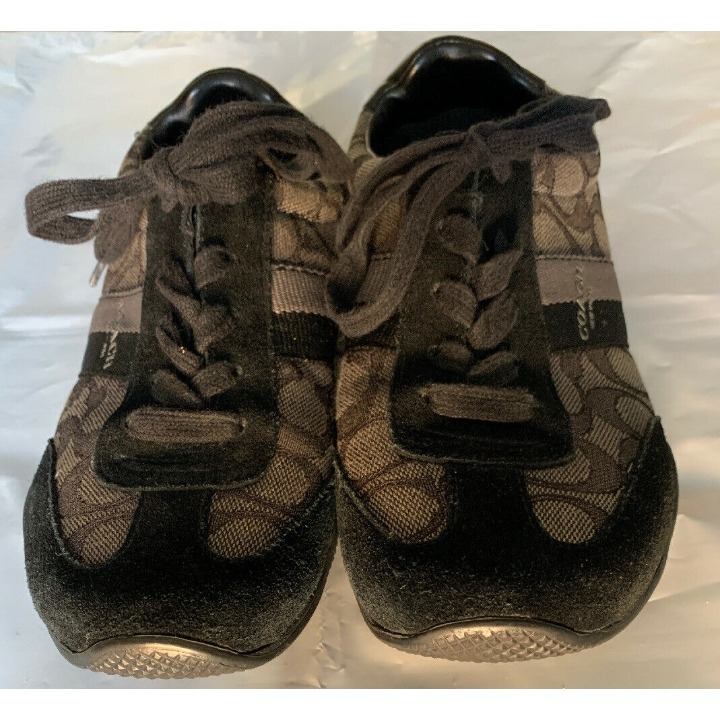 Coach Kelson Black/Gray Signature shoe