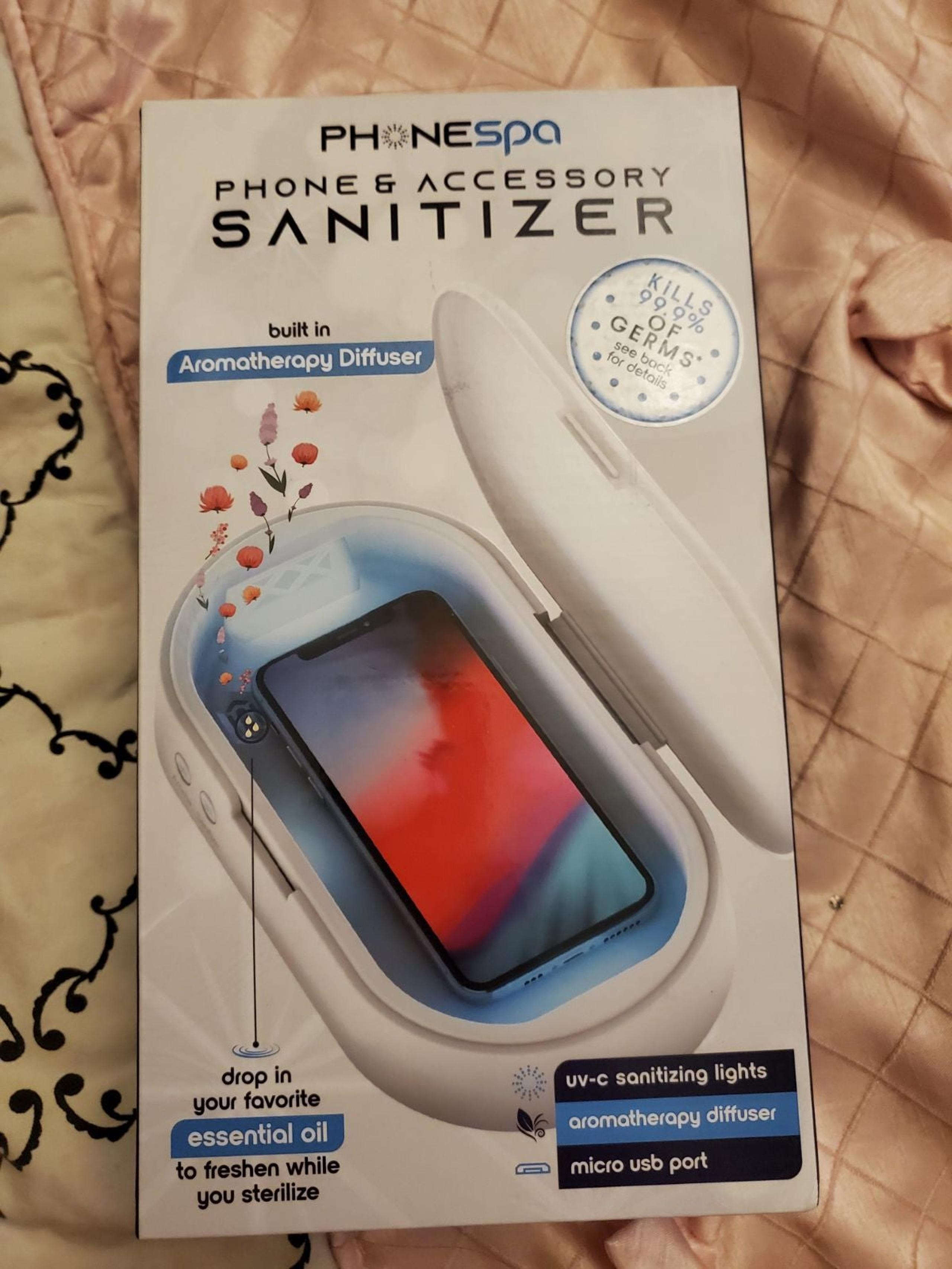 Tzumi Ion Uv Sanitizer Aromatherapy