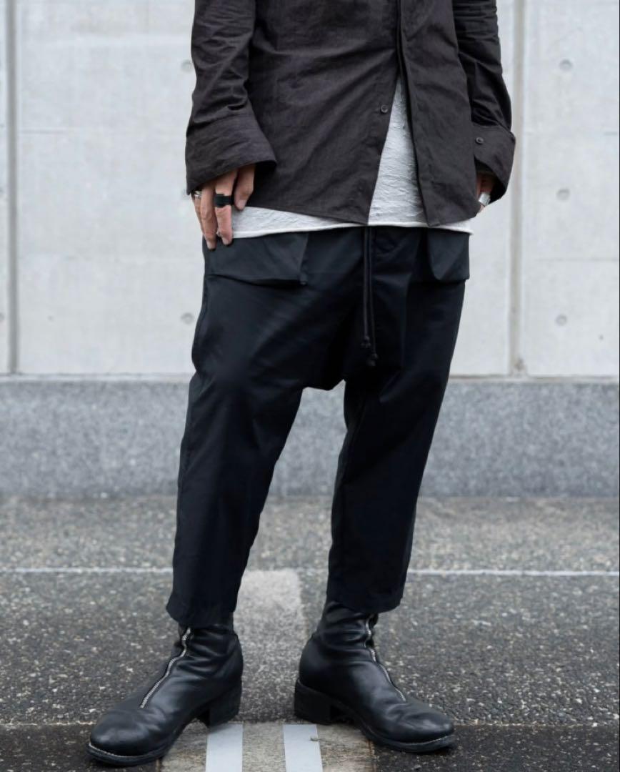 pryシュウトLuxe-Cotton Sarouel Cropped Pants pryシュウト Luxe-Cotton Sarouel Cropped Pants