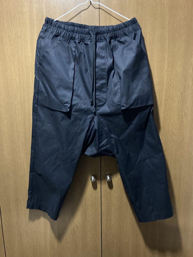 pryシュウト Luxe-Cotton Sarouel Cropped Pants