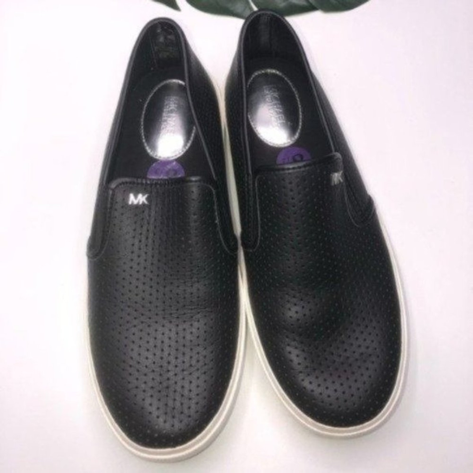 Michael Kors Black Keaton Slip on Sneakers