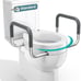 PELEGON Raised Toilet Seat With Handles (300lb) Toilet Seat Risers for Seniors