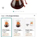 FREE SHIPPING- NEW Chemex POUR OVER COFFEEMAKER AND ACACIA CUPS SET