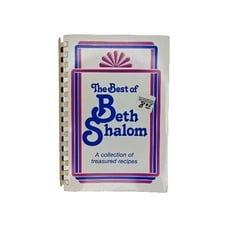 Vintage Jewish Cookbook The Best Of Beth Shalom Sisterhood Pittsburgh PA 1982