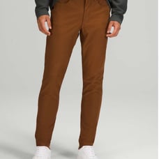Lululemon Men’s ABC Pants Skinny Utilitech Size 31 Copper Brown M5ACZS