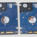 Lot of 2 Hitachi (various capacity) Laptop Hard Disk Drives (see description)