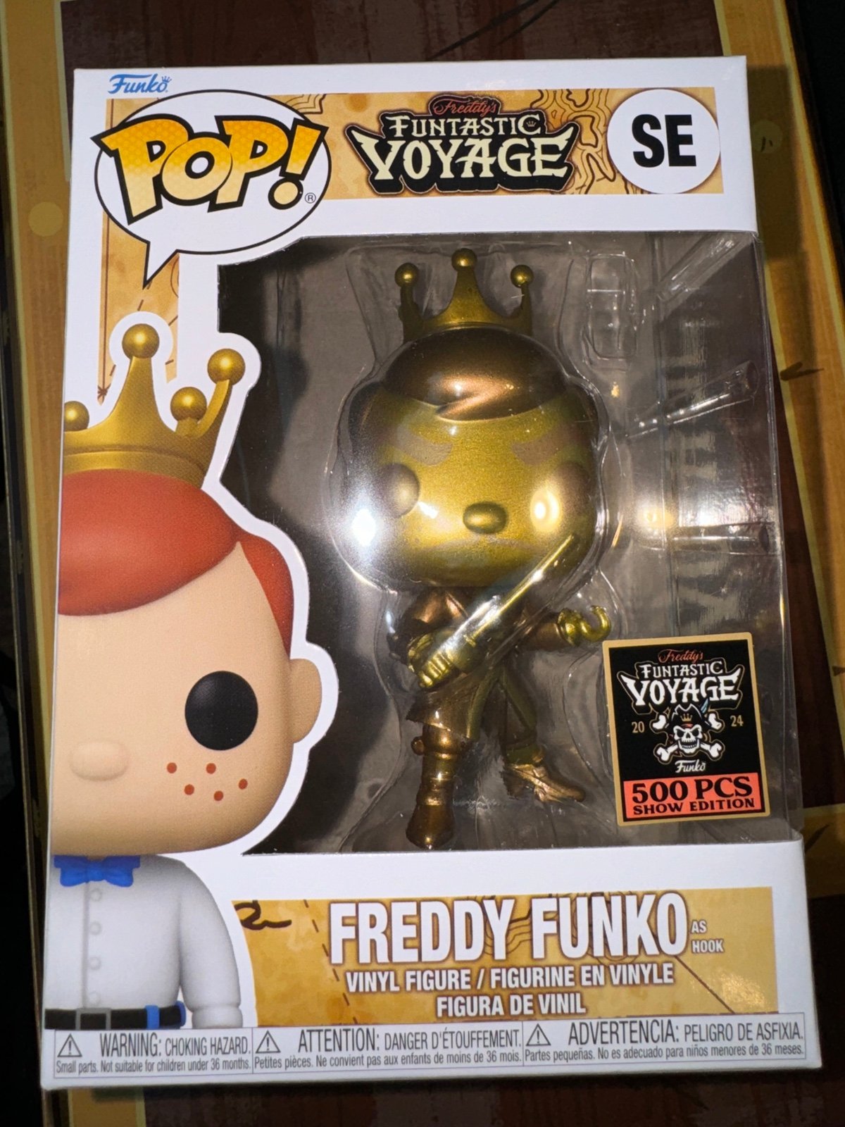 Funko Freddy as Hook (Gold Edition)