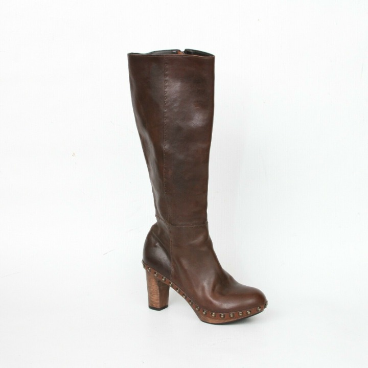 Henry Cuir Bob Ellis Brown Leather Boot