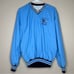 DeLong vintage Bison Football pullover windbreaker men's Size M Made In The USA