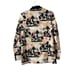 LE SUPERBE Coastal Palm Print Single Breasted Tuxedo Jacket Sz 4