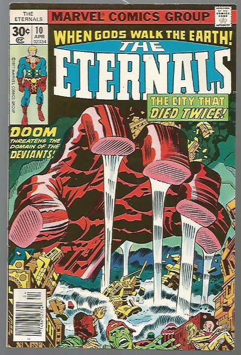 ETERNALS #10 Jack Kirby 1st print NICE