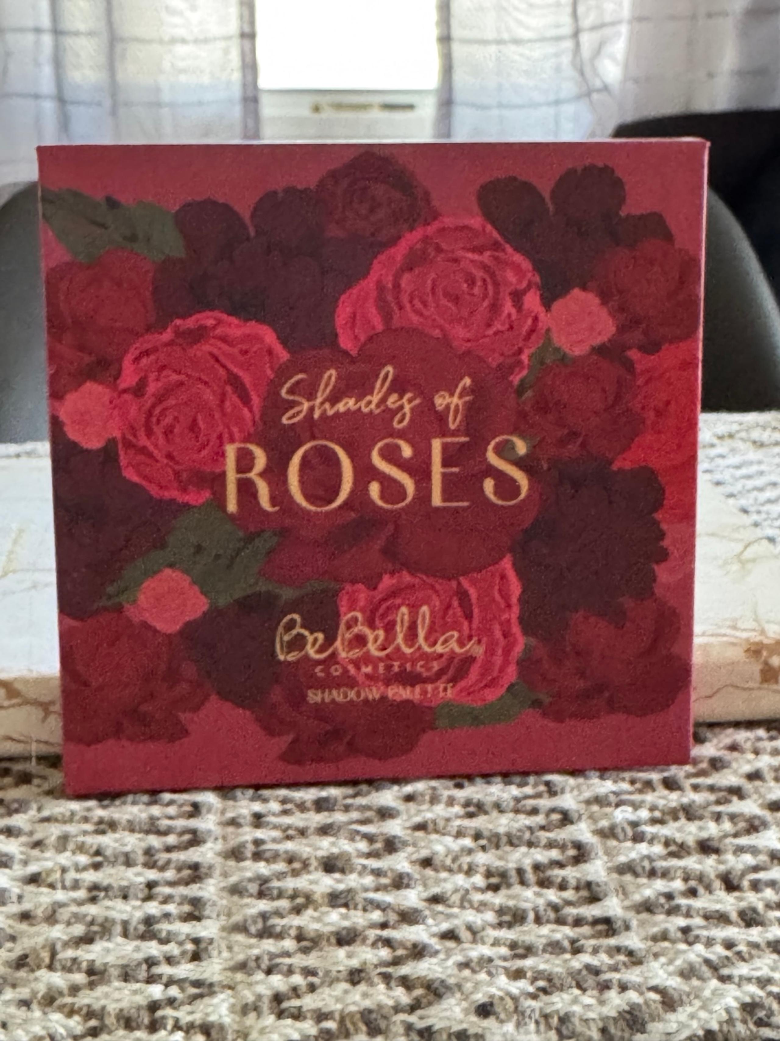 Shades of roses 16 pan eyeshadow palette BeBella Cosmetics